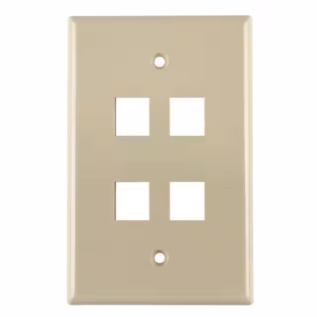 FPMQUAD-I HellermannTyton  Keystone Faceplates Frames